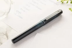 Platinum Prefounte Fountain Pen - Graphite Blue -Office Supply Series Store Platinum Prefounte GraphiteBlue 1c
