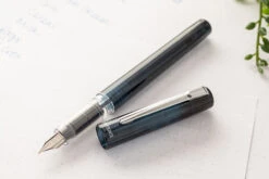 Platinum Prefounte Fountain Pen - Graphite Blue -Office Supply Series Store Platinum Prefounte GraphiteBlue 2c