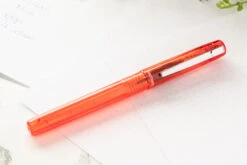Platinum Prefounte Fountain Pen - Vermilion Orange -Office Supply Series Store Platinum Prefounte VermillionOrange 2c