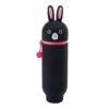 PuniLabo Stand Up Pen Case - Black Rabbit 1 PuniLabo Stand Up Pen Case - Black Rabbit -Office Supply Series Store PuniLabo BlackRabbit OW Stock 1