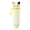 PuniLabo Stand Up Pen Case - Calico Cat -Office Supply Series Store PuniLabo CalicoCat OW Stock 1