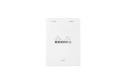 Rhodia No. 13 A6 Notepad - Ice White, Lined