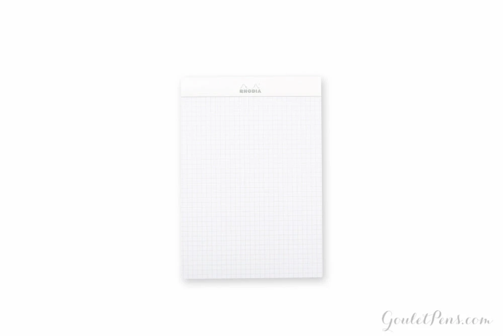 Rhodia No. 16 A5 Notepad - Ice White, Graph 6 Rhodia No. 16 A5 Notepad - Ice White, Graph - Image 4