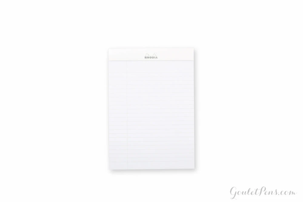 Rhodia No. 16 A5 Notepad - Ice White, Lined 5 Rhodia No. 16 A5 Notepad - Ice White, Lined - Image 3
