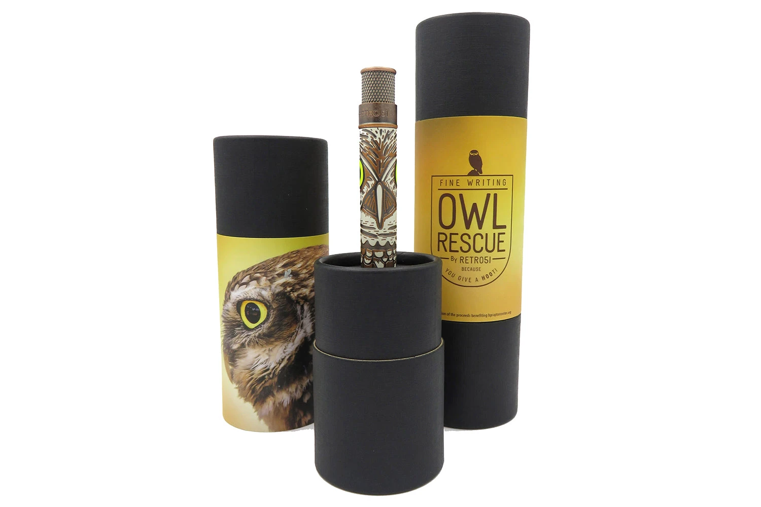 Retro 51 Tornado Rollerball Pen - Owl Rescue 9 Retro 51 Tornado Rollerball Pen - Owl Rescue - Image 7