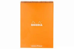 Rhodia No. 18 Top Wirebound A4 Notepad - Orange, Dot Grid