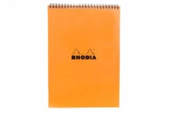 Rhodia No. 18 Top Wirebound A4 Notepad - Orange, Graph