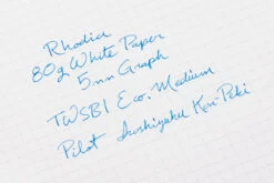 Rhodia No. 16 A5 Notepad - Ice White, Graph 20 Rhodia No. 16 A5 Notepad - Ice White, Graph -Office Supply Series Store Rhodia 5mmGraph 80gWhite WritingSample 1