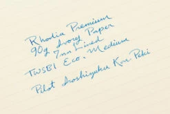 Rhodia No. 18 Premium A4 Notepad - Black, Lined -Office Supply Series Store Rhodia 7mmLined 90gIvory WritingSample 1 3dc998c4 ba9f 42b0 aaa4 5f207d3c022e