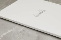 Rhodia Classic Side Staplebound A5 Notebook - Ice White, Graph -Office Supply Series Store Rhodia A5 SideStapled Graph IceWhite 4