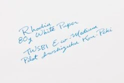 Rhodia No. 16 A5 Notepad - Orange, Blank -Office Supply Series Store Rhodia Blank 80gWhite WritingSample 1