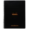 Rhodia Classic Wirebound Notebook - Black, Dot Grid (8.86 X 11.69) 1 Rhodia Classic Wirebound Notebook - Black, Dot Grid (8.86 X 11.69) -Office Supply Series Store Rhodia Classic Wirebound DotGrid OW 1