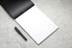 Rhodia No. 18 A4 Notepad - Black, Blank 15 Rhodia No. 18 A4 Notepad - Black, Blank -Office Supply Series Store Rhodia ClassicNotepad TopBound A4 No18 Stapled Blank Black 2
