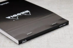 Rhodia No. 16 A5 Notepad - Black, Dot Grid -Office Supply Series Store Rhodia ClassicNotepad TopBound No16 Stapled DotGrid Black 3