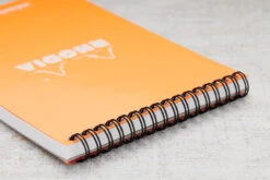 Rhodia No. 16 Top Wirebound A5 Notepad - Orange, Dot Grid -Office Supply Series Store Rhodia ClassicNotepad TopBound No16 Wirebound DotGrid Orange 3