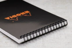 Rhodia No. 16 Top Wirebound A5 Notepad - Black, Graph -Office Supply Series Store Rhodia ClassicNotepad TopBound No16 Wirebound Graph Black 3