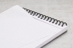 Rhodia No. 16 Top Wirebound A5 Notepad - Black, Graph -Office Supply Series Store Rhodia ClassicNotepad TopBound No16 Wirebound Graph Black 4