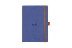 Rhodia Goalbook Dot Grid A5 Hardcover Journal - Sapphire (Ivory Paper)
