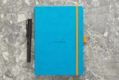 Rhodia Goalbook Dot Grid A5 Hardcover Journal - Turquoise (Ivory Paper) 16 Rhodia Goalbook Dot Grid A5 Hardcover Journal - Turquoise (Ivory Paper) -Office Supply Series Store Rhodia Goalbooks DotGrid A5 Turquoise 1