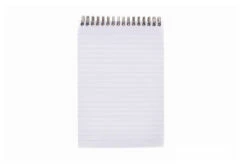 Rhodia No. 16 Top Wirebound A5 Notepad - Black, Lined -Office Supply Series Store Rhodia No16 A5 Wirebound Top Lined OW 3