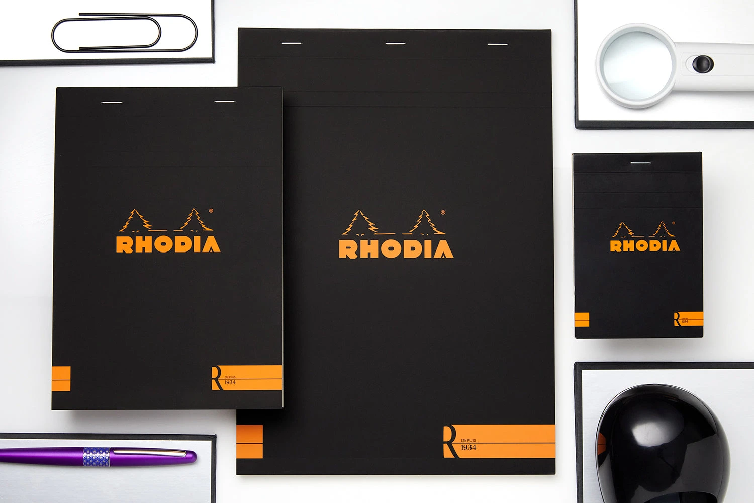 Rhodia No. 16 Premium A5 Notepad - Black, Blank 10 Rhodia No. 16 Premium A5 Notepad - Black, Blank - Image 8