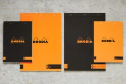 Rhodia No. 16 Premium A5 Notepad - Black, Blank 19 Rhodia No. 16 Premium A5 Notepad - Black, Blank -Office Supply Series Store Rhodia Premium Notepads Group 1