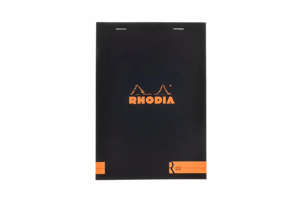 Rhodia No. 16 Premium A5 Notepad - Black, Blank 3 Rhodia No. 16 Premium A5 Notepad - Black, Blank