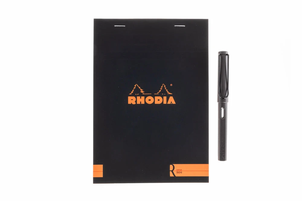 Rhodia No. 16 Premium A5 Notepad - Black, Blank 4 Rhodia No. 16 Premium A5 Notepad - Black, Blank - Image 2