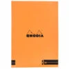 Rhodia No. 18 Premium A4 Notepad - Orange, Blank -Office Supply Series Store Rhodia PremiumNotepad No18 Orange Blank 2