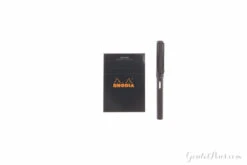 Rhodia No. 11 A7 Notepad - Black, Lined -Office Supply Series Store Rhodia Staplebound Top No11 Black Lined 2