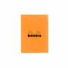 Rhodia No. 11 A7 Notepad - Orange, Graph 2 Rhodia No. 11 A7 Notepad - Orange, Graph -Office Supply Series Store Rhodia Staplebound Top No11 Orange Graph 1