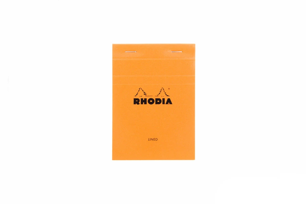 Rhodia No. 13 A6 Notepad - Orange, Lined 3 Rhodia No. 13 A6 Notepad - Orange, Lined