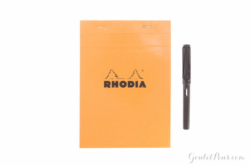 Rhodia No. 16 A5 Notepad - Orange, Graph 4 Rhodia No. 16 A5 Notepad - Orange, Graph - Image 2