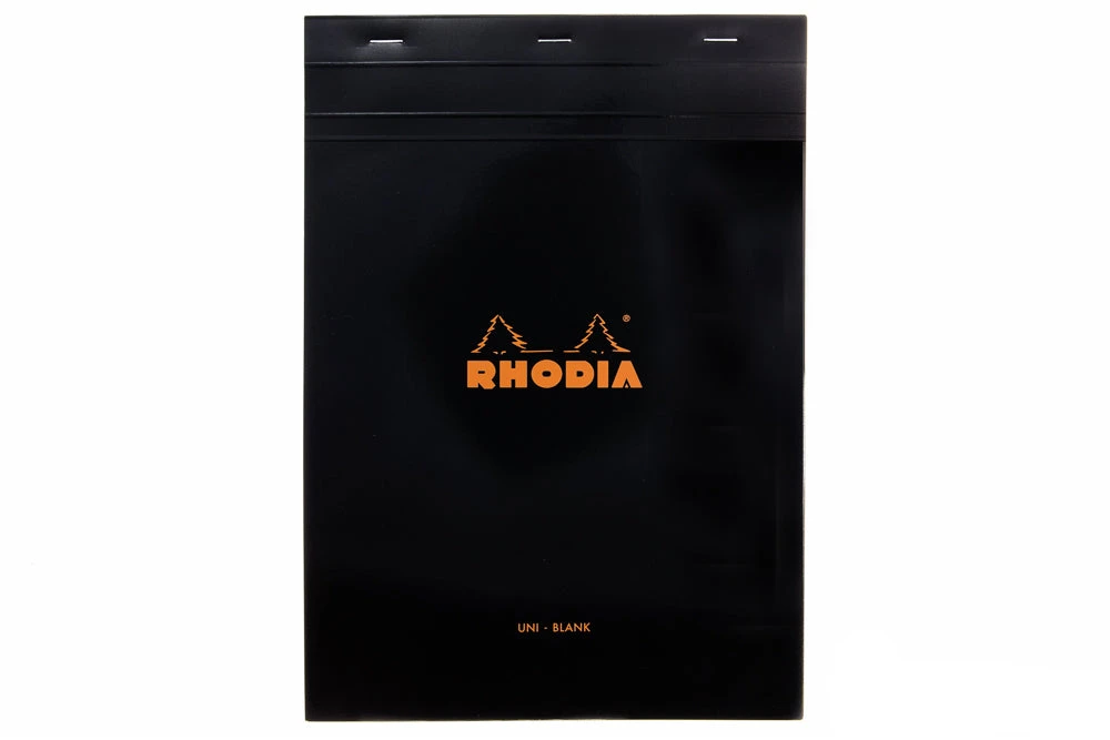 Rhodia No. 18 A4 Notepad - Black, Blank 3 Rhodia No. 18 A4 Notepad - Black, Blank