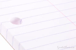 Rhodia No. 18 A4 Notepad - Orange, Lined With 3-Hole Punch -Office Supply Series Store Rhodia Staplebound Top No18 Orange 3Hole Lined 4