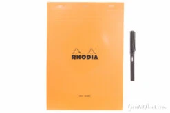 Rhodia No. 18 A4 Notepad - Orange, Blank -Office Supply Series Store Rhodia Staplebound Top No18 Orange Blank 2
