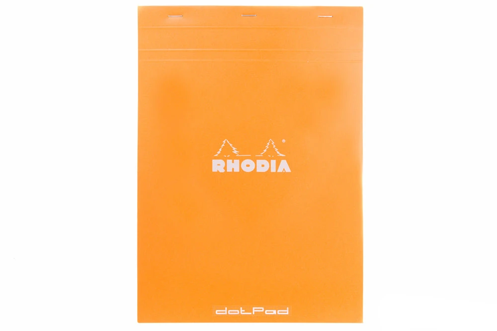 Rhodia No. 18 A4 Notepad - Orange, Dot Grid 3 Rhodia No. 18 A4 Notepad - Orange, Dot Grid