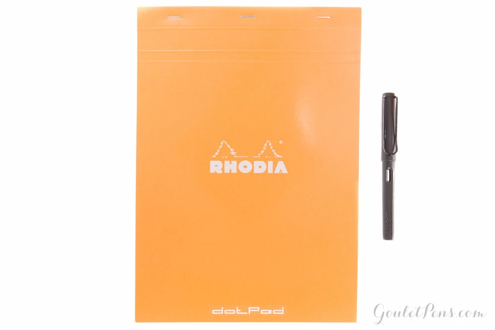 Rhodia No. 18 A4 Notepad - Orange, Dot Grid 5 Rhodia No. 18 A4 Notepad - Orange, Dot Grid - Image 3
