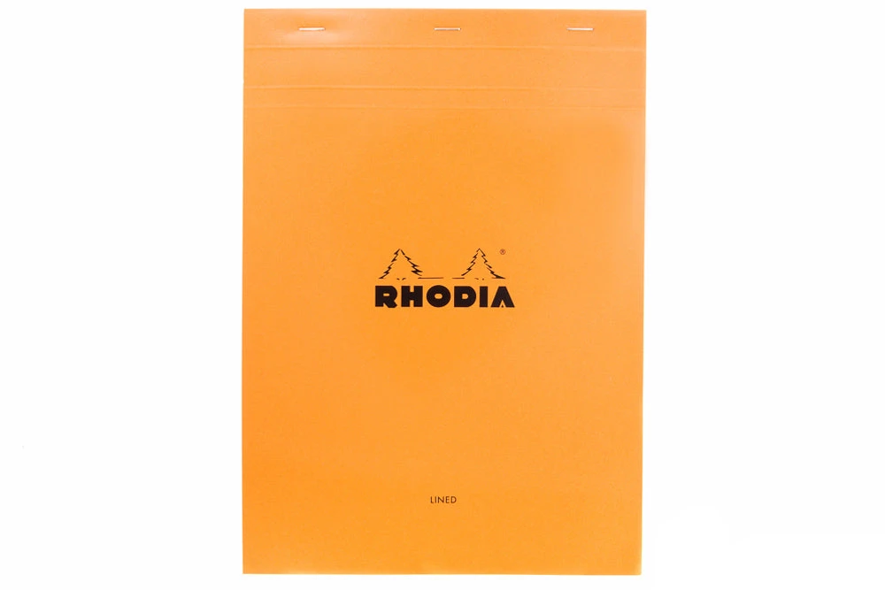 Rhodia No. 18 A4 Notepad - Orange, Lined 3 Rhodia No. 18 A4 Notepad - Orange, Lined
