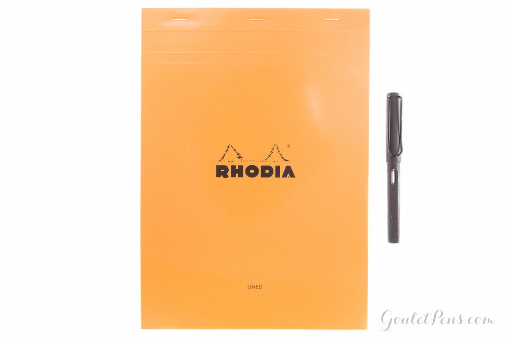 Rhodia No. 18 A4 Notepad - Orange, Lined 6 Rhodia No. 18 A4 Notepad - Orange, Lined - Image 4