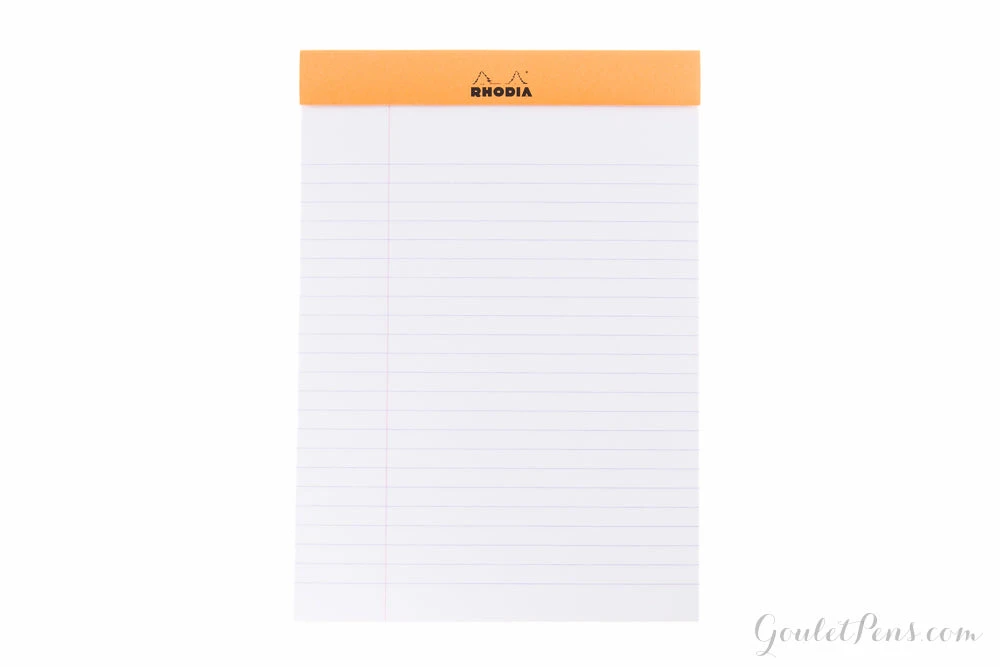 Rhodia No. 16 A5 Notepad - Orange, Lined 6 Rhodia No. 16 A5 Notepad - Orange, Lined - Image 4