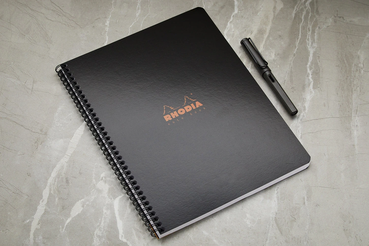 Rhodia Classic Wirebound Notebook - Black, Graph (8.86 X 11.69) 5 Rhodia Classic Wirebound Notebook - Black, Graph (8.86 X 11.69) - Image 3