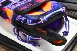 Rickshaw Bagworks 1 Pen Sleeve - Black/Orange -Office Supply Series Store Rickshaw 1PenSleeve BlkOrange 4