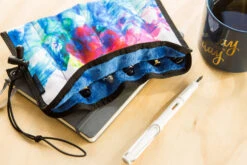 Rickshaw Bagworks Simple 6-Pen Hand Roll - Inky Rainbow 9 Rickshaw Bagworks Simple 6-Pen Hand Roll - Inky Rainbow -Office Supply Series Store Rickshaw Bagworks Simple6PenRoll InkyRainbow 3