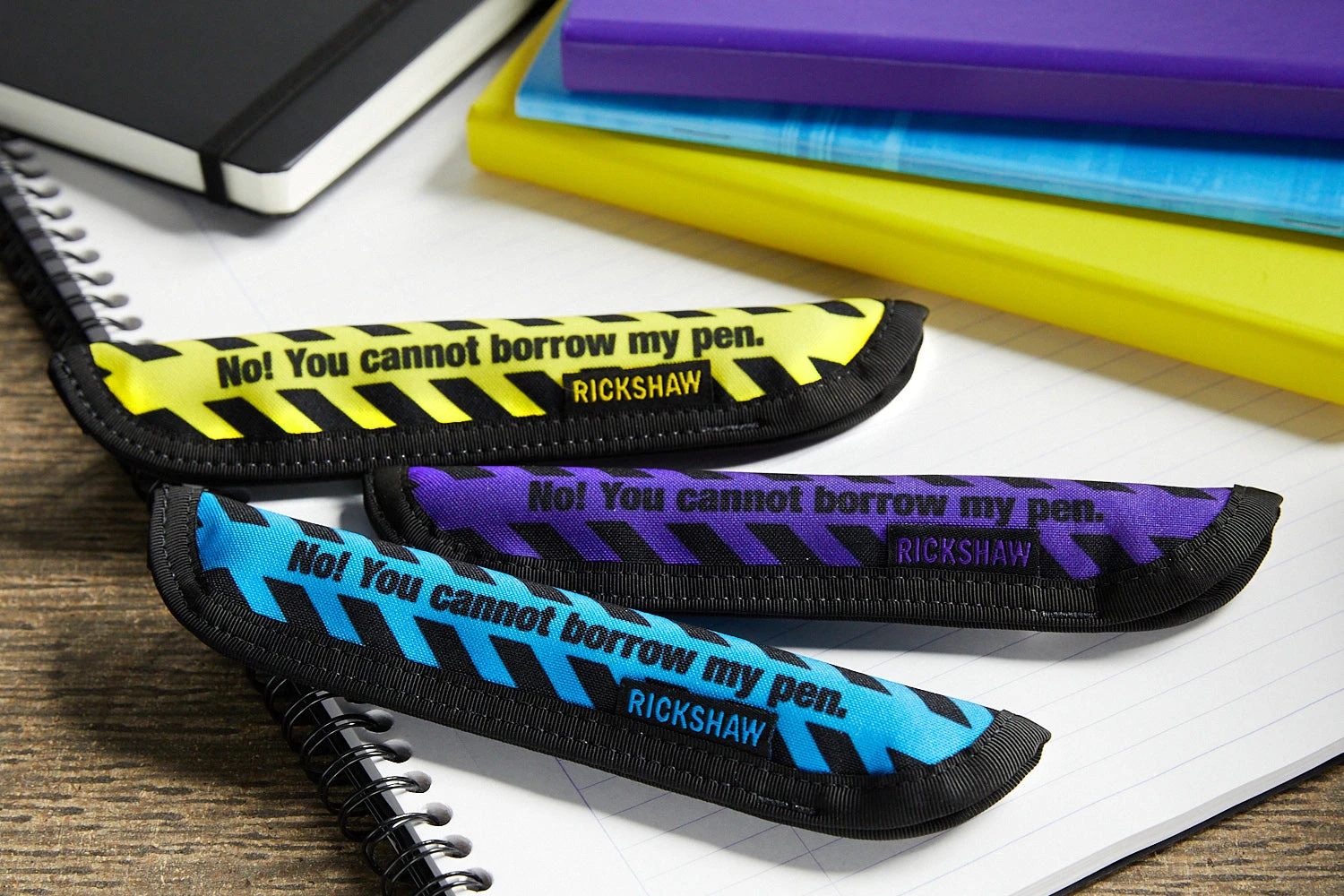 Rickshaw Bagworks 1 Pen Sleeve - No Borrow Yellow 8 Rickshaw Bagworks 1 Pen Sleeve - No Borrow Yellow - Image 6