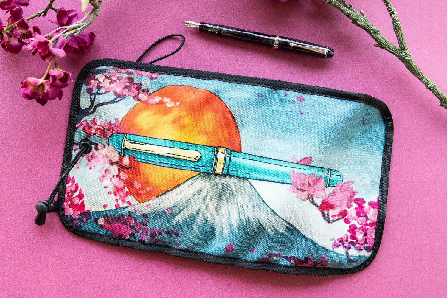 Rickshaw Bagworks Deluxe 6-Pen Roll - Mt. Fuji 7 Rickshaw Bagworks Deluxe 6-Pen Roll - Mt. Fuji - Image 5
