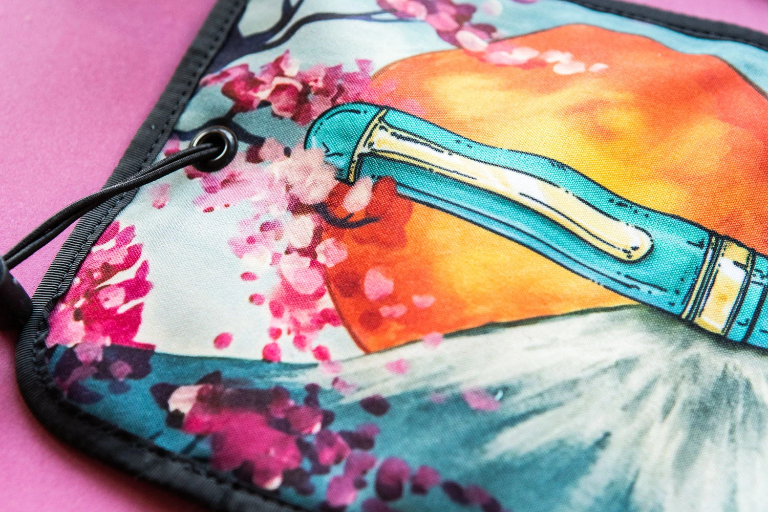 Rickshaw Bagworks Deluxe 6-Pen Roll - Mt. Fuji 11 Rickshaw Bagworks Deluxe 6-Pen Roll - Mt. Fuji - Image 9