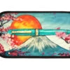 Rickshaw Bagworks Deluxe 6-Pen Roll - Mt. Fuji -Office Supply Series Store Rickshaw PenRoll MtFuji OW 1