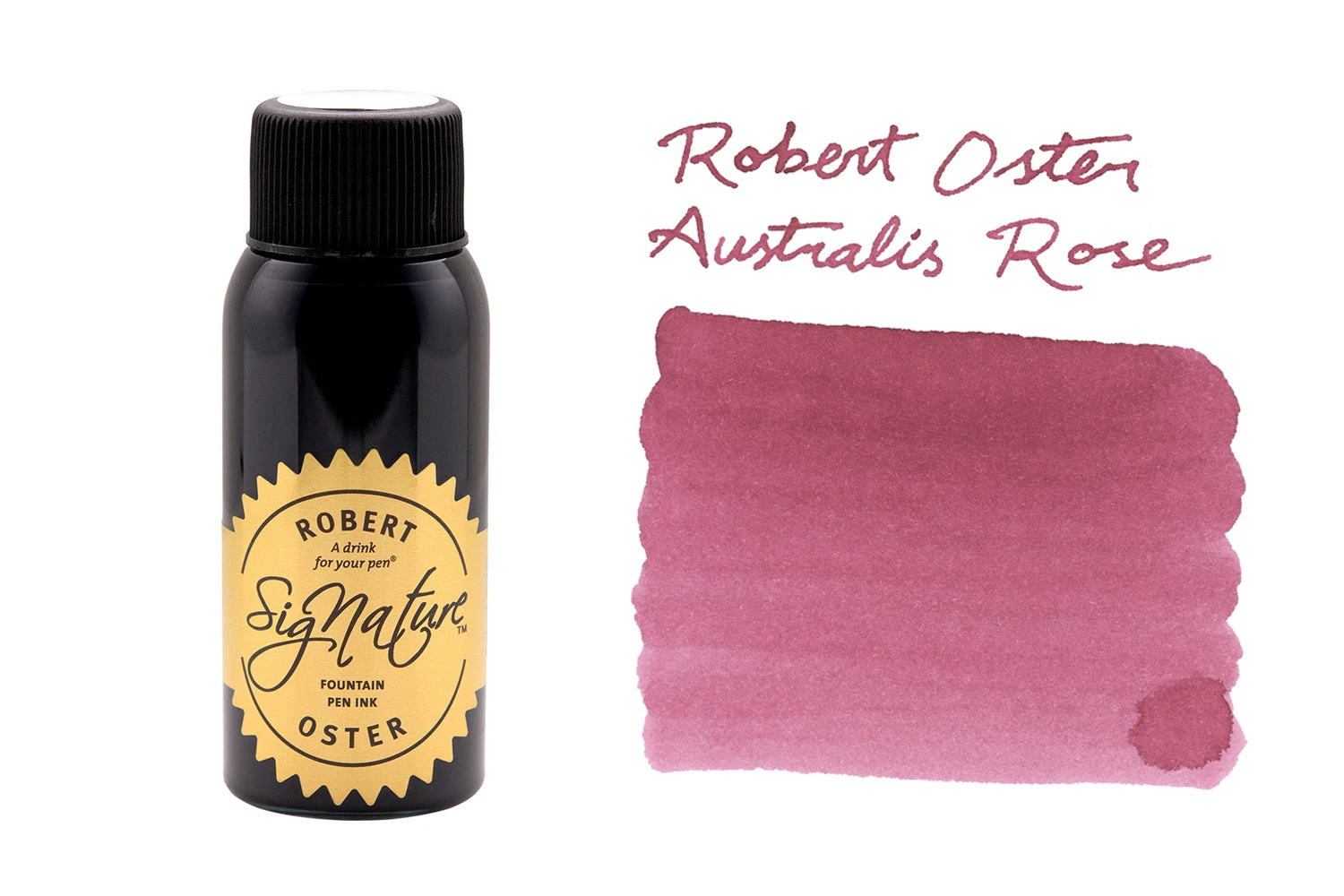 Robert Oster Australis Rose - 50ml Bottled Ink 3 Robert Oster Australis Rose - 50ml Bottled Ink
