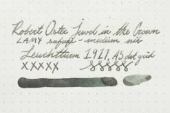 Robert Oster Jewel In The Crown - 50ml Bottled Ink -Office Supply Series Store RobertOster InkReview Jewel In The Crown Leuchtturm1917 80g Ivory